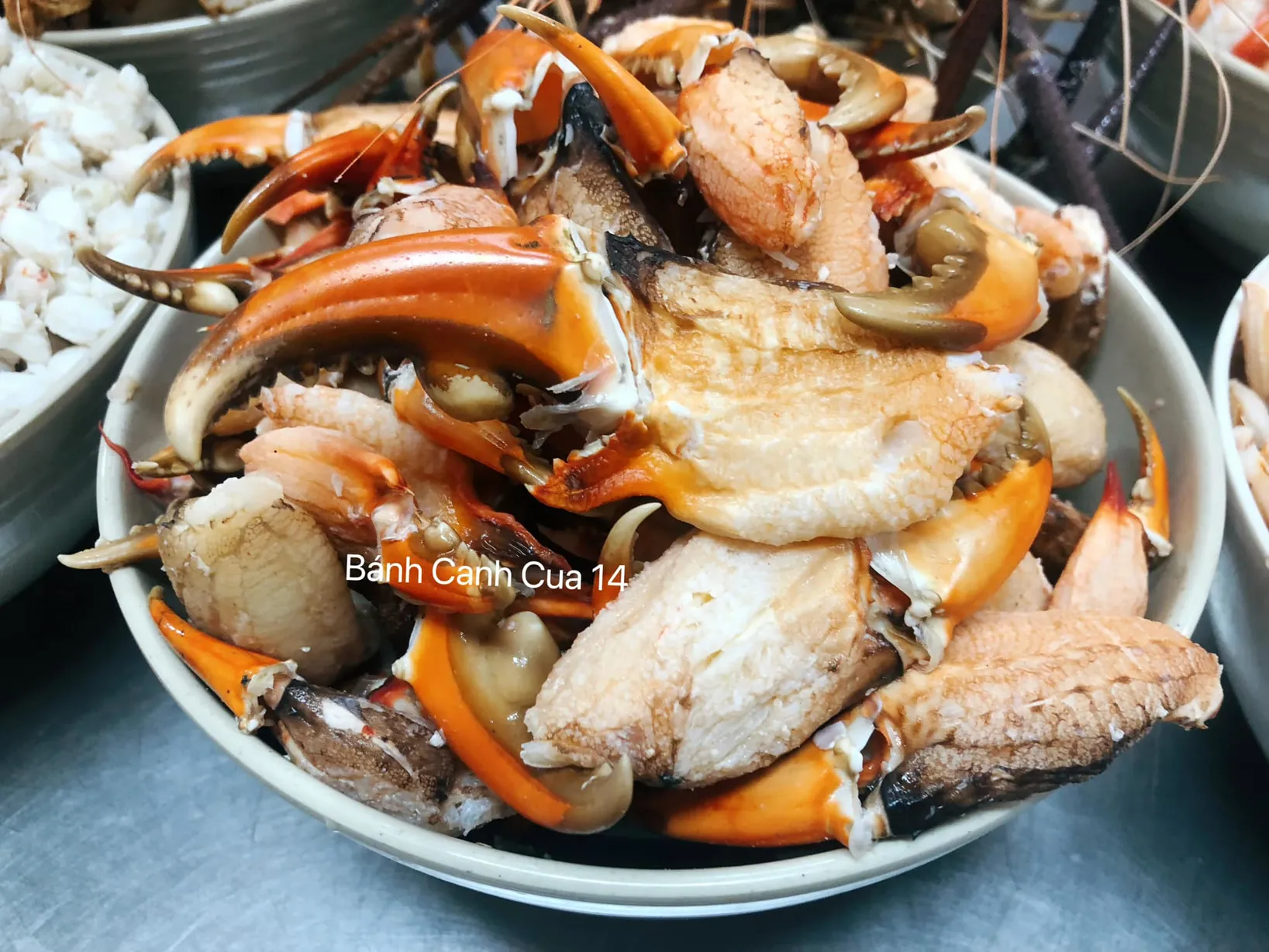 Crab Thick Noodle Soup 14 - all