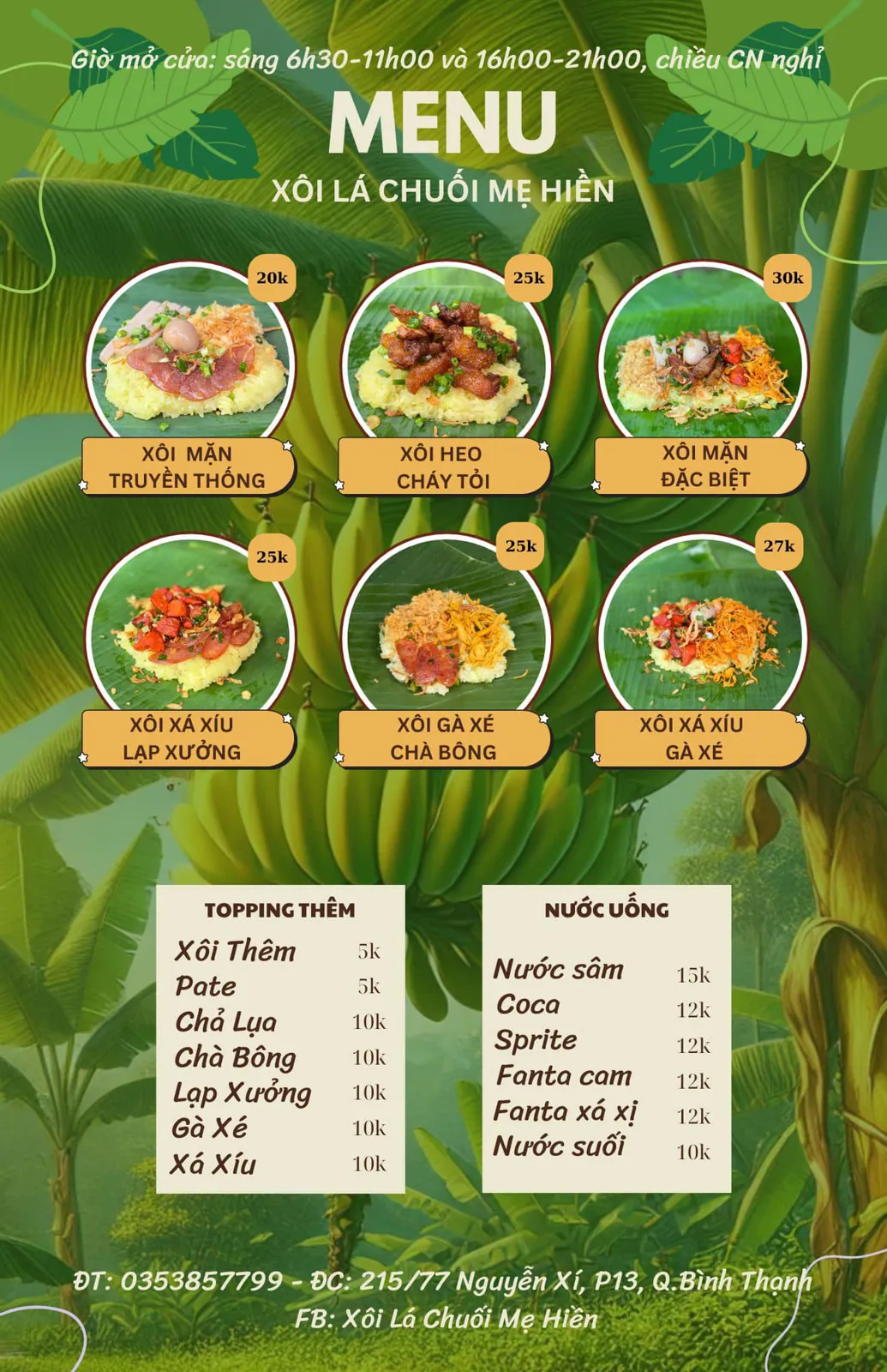 Xôi Lá Chuối Mẹ Hiền - all