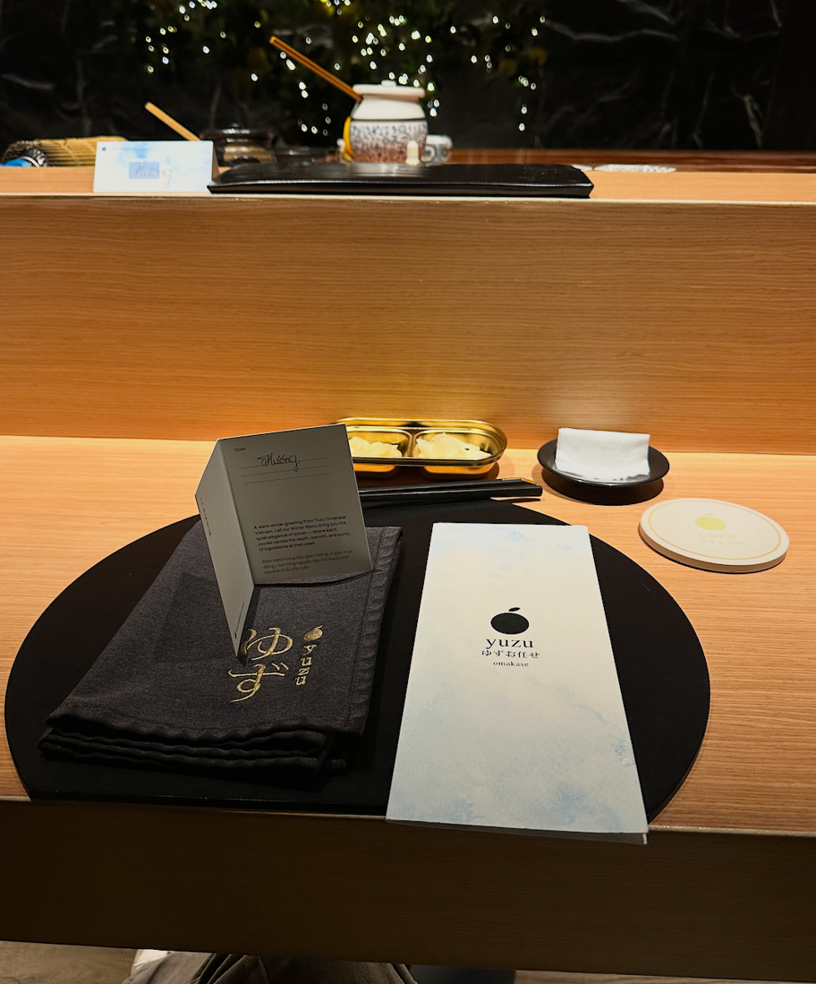 Yuzu Omakase ゆずお任せ Ho Chi Minh - all