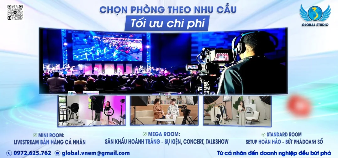 GLOBAL MEDIA GROUP - dịch vụ cho thuê không gian tổ chức sự kiện event, các hoạt động giải trí