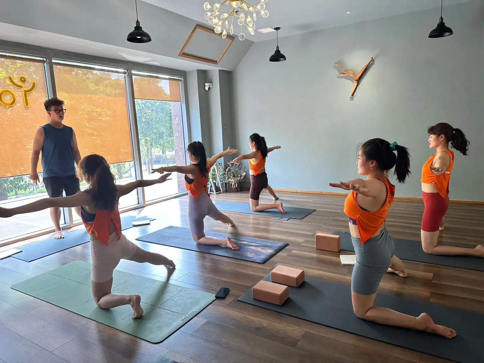 Basic yoga for beginners/office workers who want to lose weight and stay fit