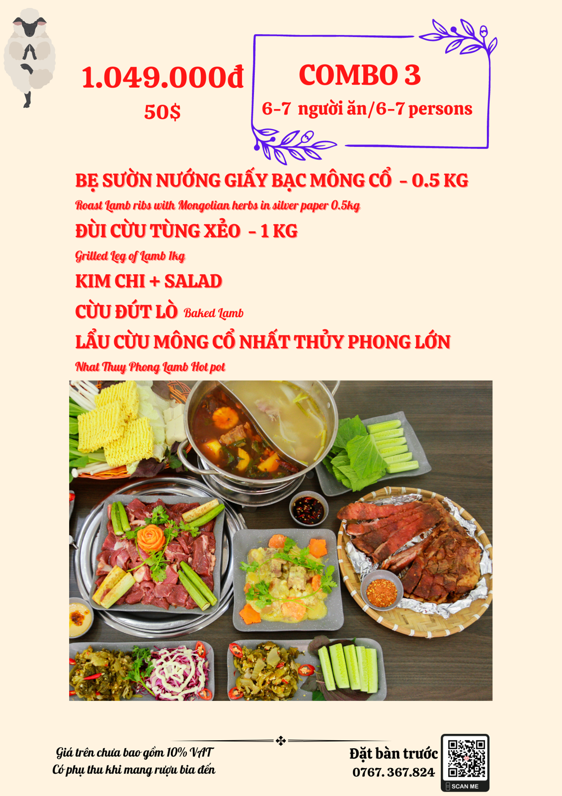 Cừu nướng Nhất Thủy Phong - all