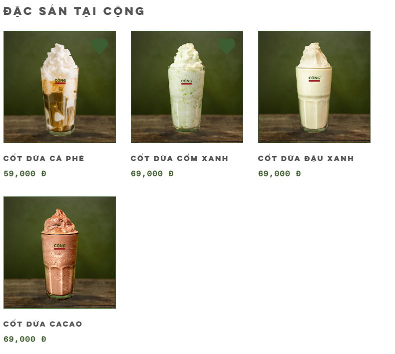 Cong Ca Phe - District 1 - all