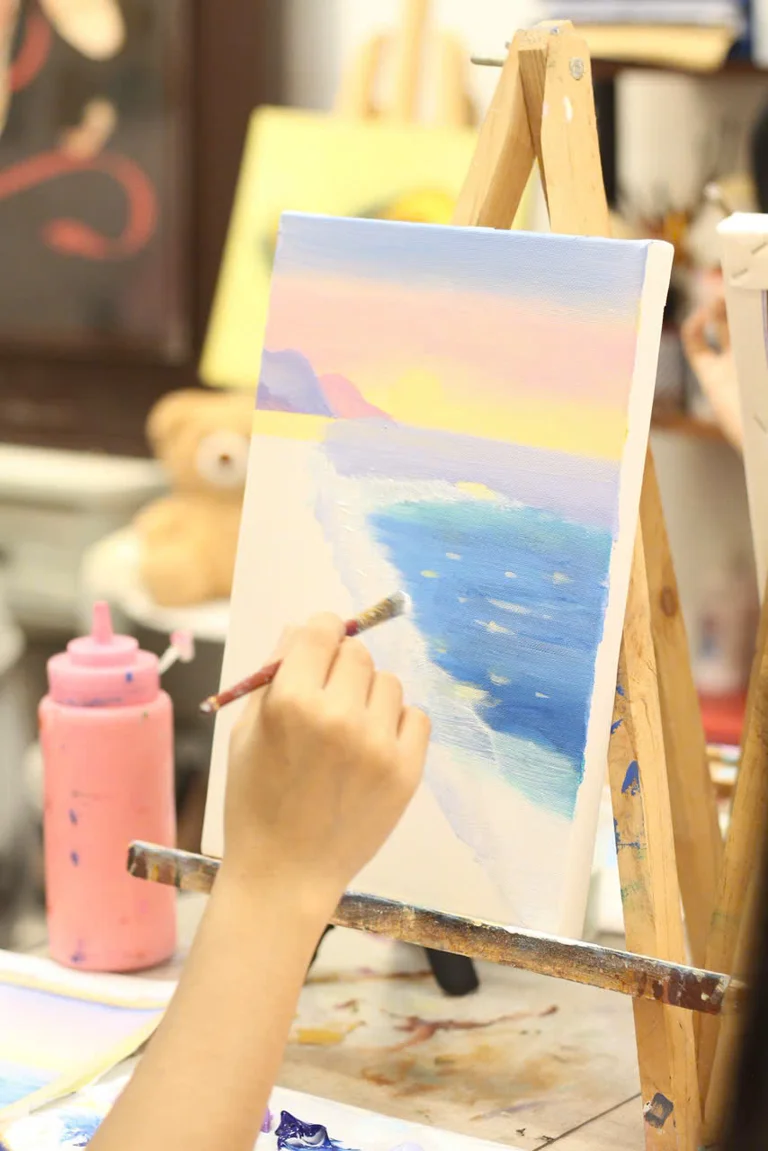 RAINY ART – 초보자를 위한 힐링 아크릴 페인팅 클래스 - 1