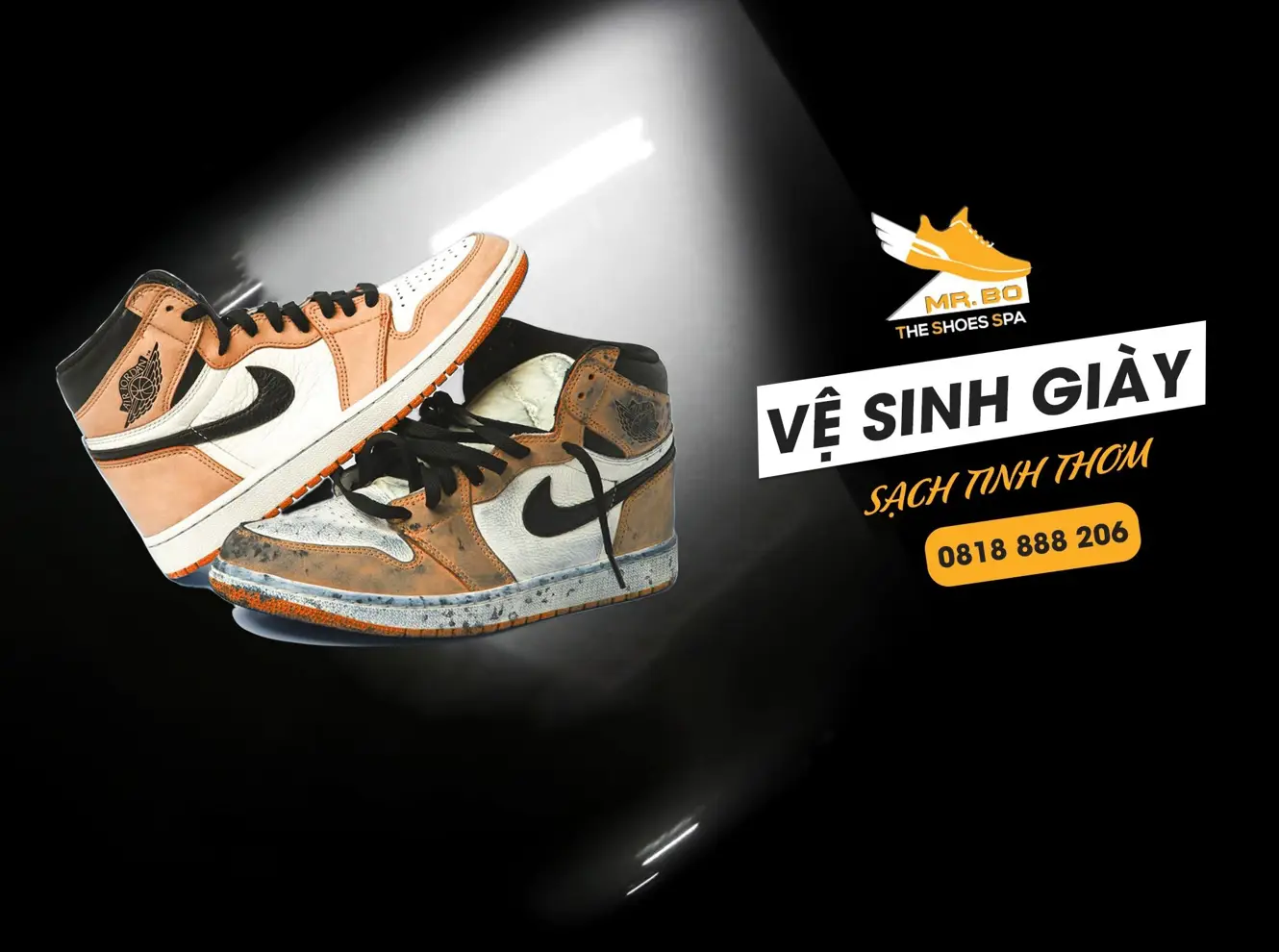 SHOE WASHING MR.BO SERVICE - TWO-WAY DELIVERY, QUALITY, SAFETY