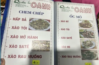 Oc Oanh - Seafood - all