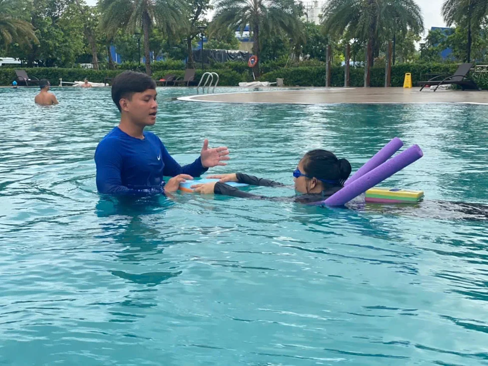 Shake off your fears and welcome joy: Nyswimming 1:1 swimming lessons
