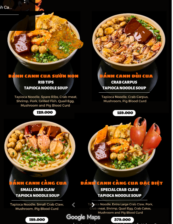 Ut Thao Crab Noodle Soup - all