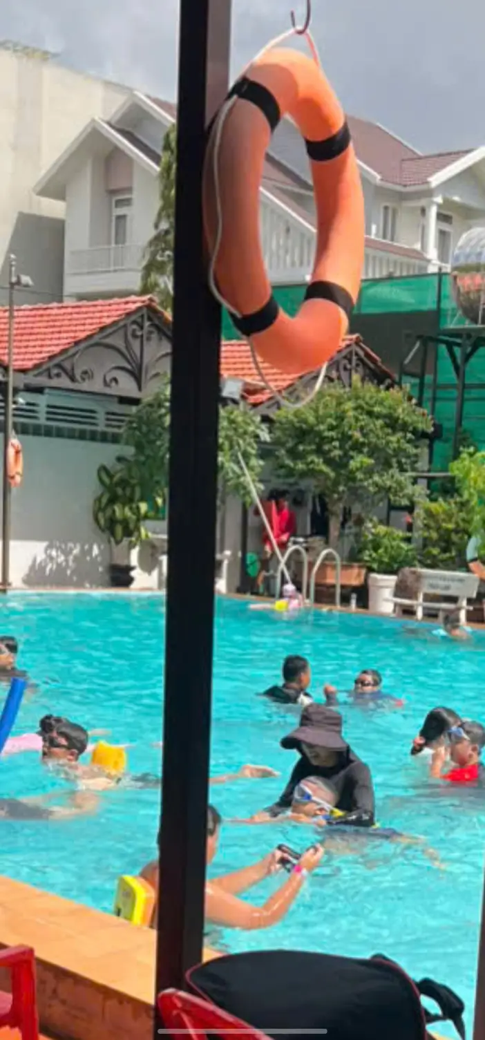 Swimming lessons for beginners or those who already know.