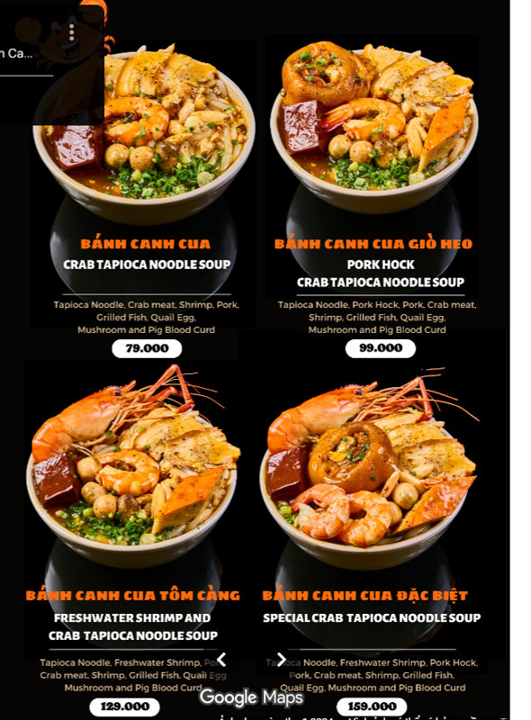 Ut Thao Crab Noodle Soup - all