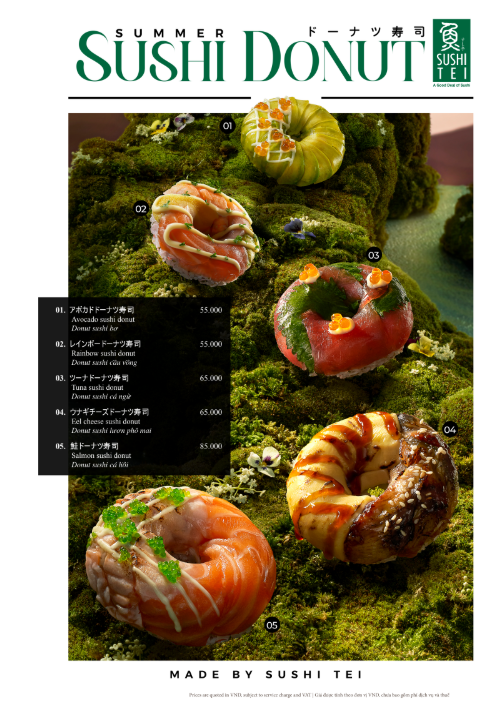 SUSHI TEI - A GOOD DEAL OF SUSHI - all