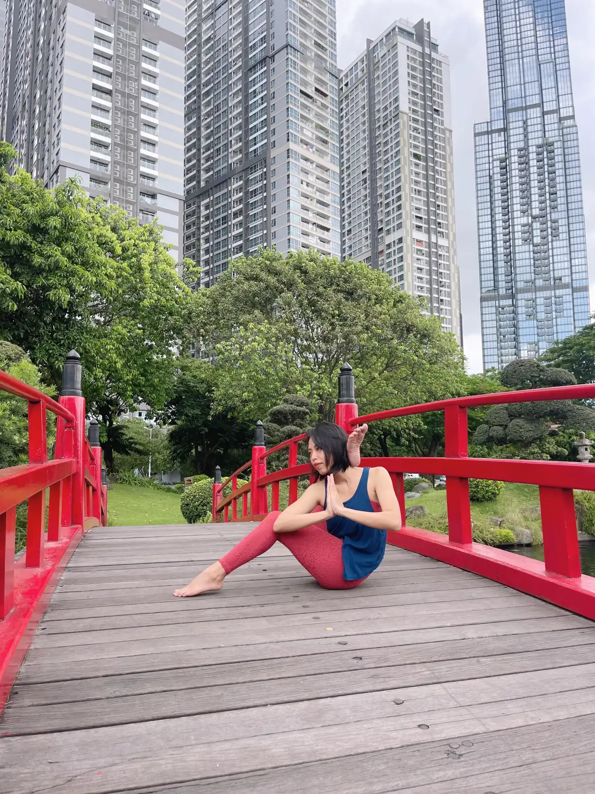 Therapeutic yoga class for lower back and neck pain relief