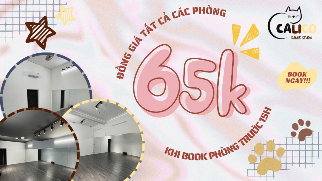 Calico Dance Studio - CHO THUÊ PHÒNG TẬP NHẢY CHUYÊN NGHIỆP TẠI TP.HCM