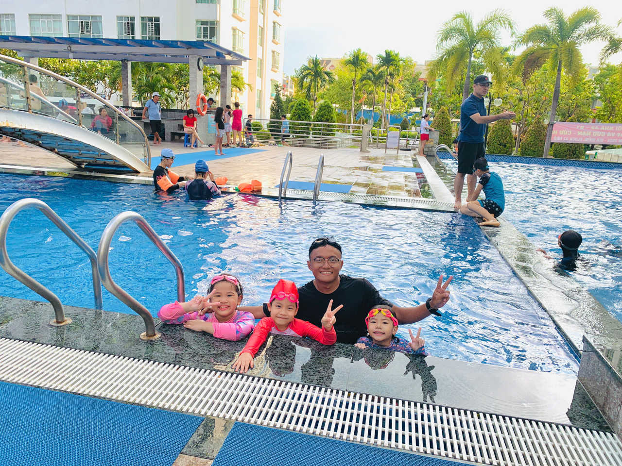 Home swimming lessons