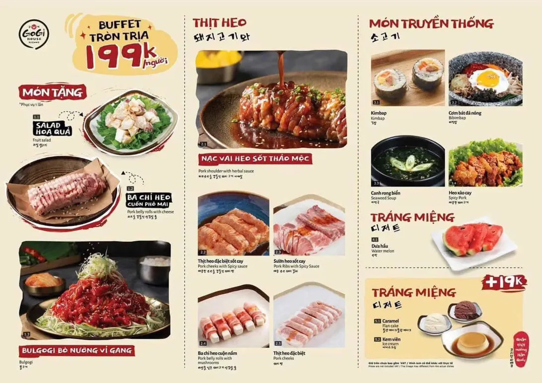 Gogi House - 한국식 바비큐 레스토랑 - all