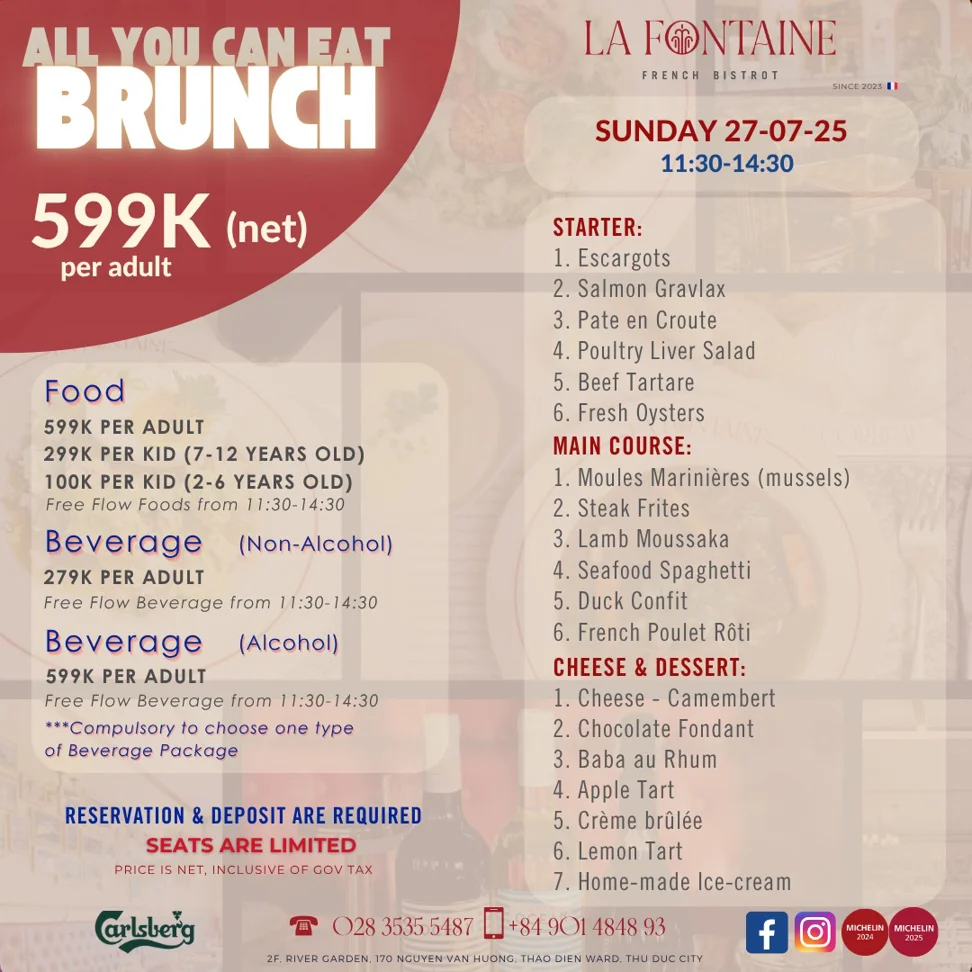 La Fontaine French Bistrot - all