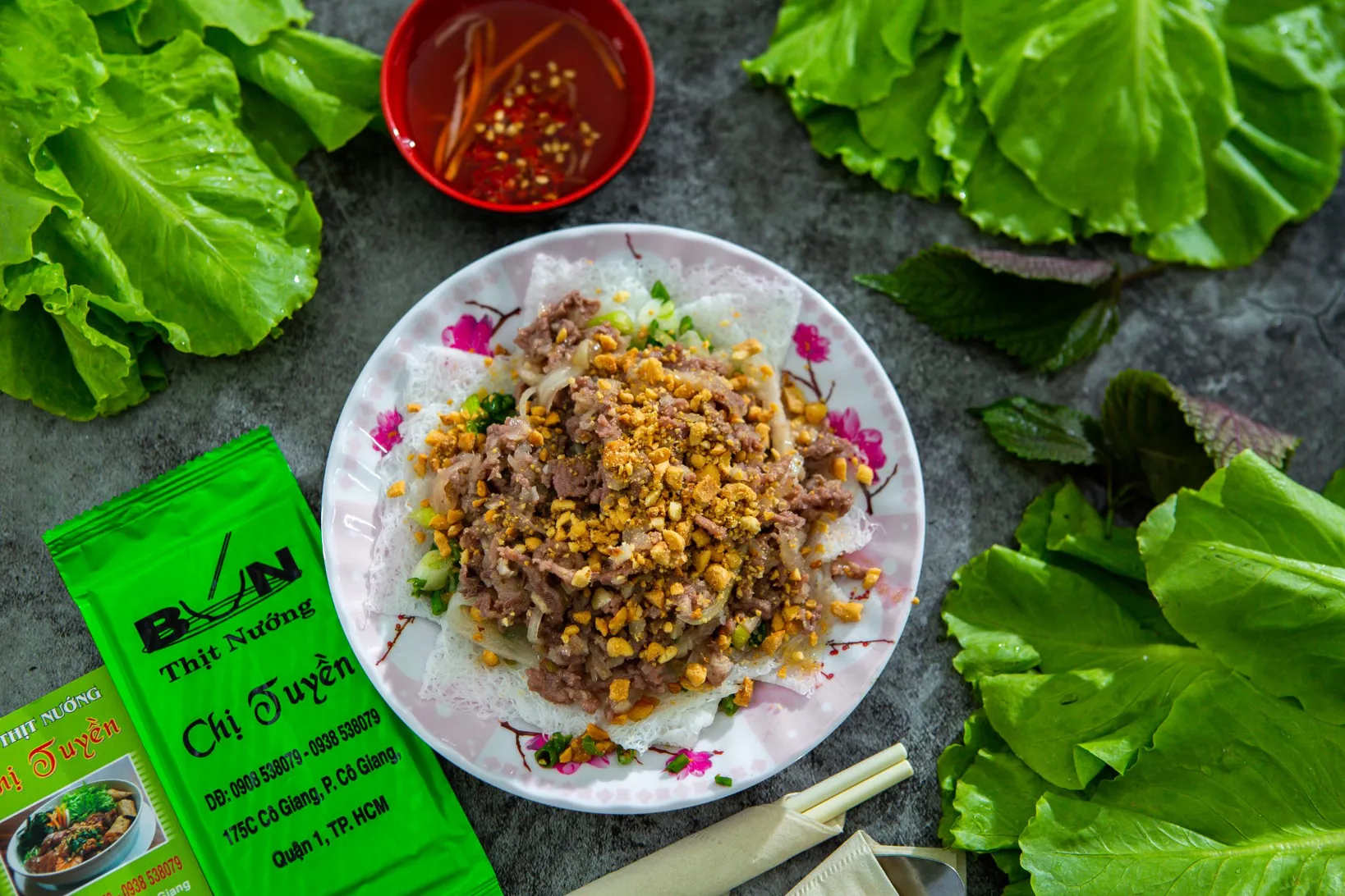 Ms. Tuyen’s Grilled Pork Vermicelli - all