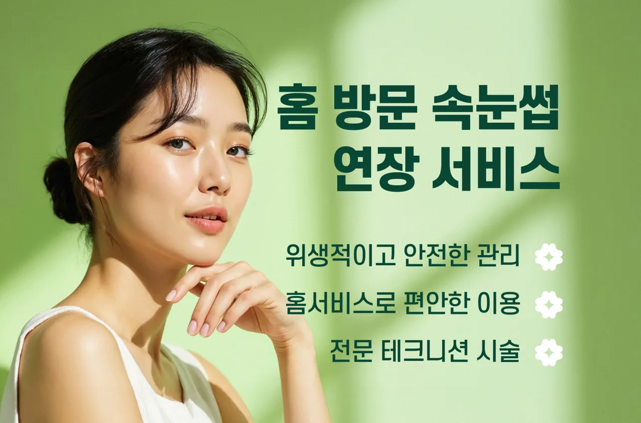 EYELASH EXTENSION SERVICE AT HOME - Committed to natural beauty, safety, and good prices