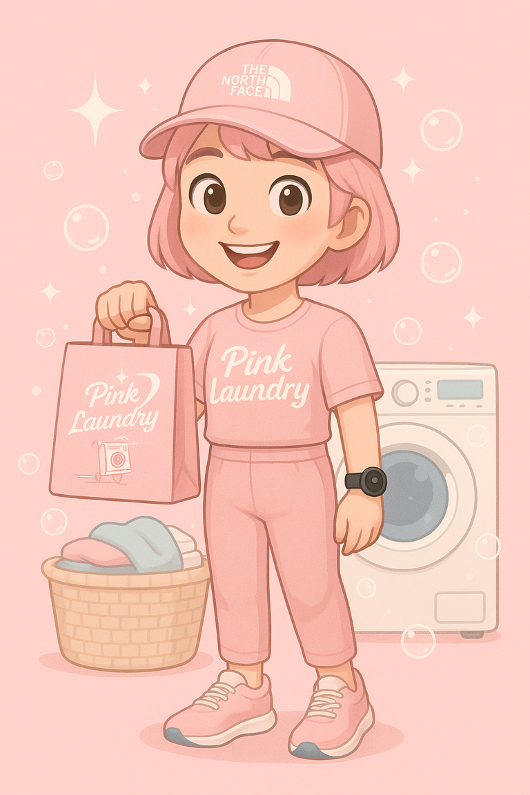 Pink Laundry – 빠르고 깨끗하게, 24시간 언제나 OK!