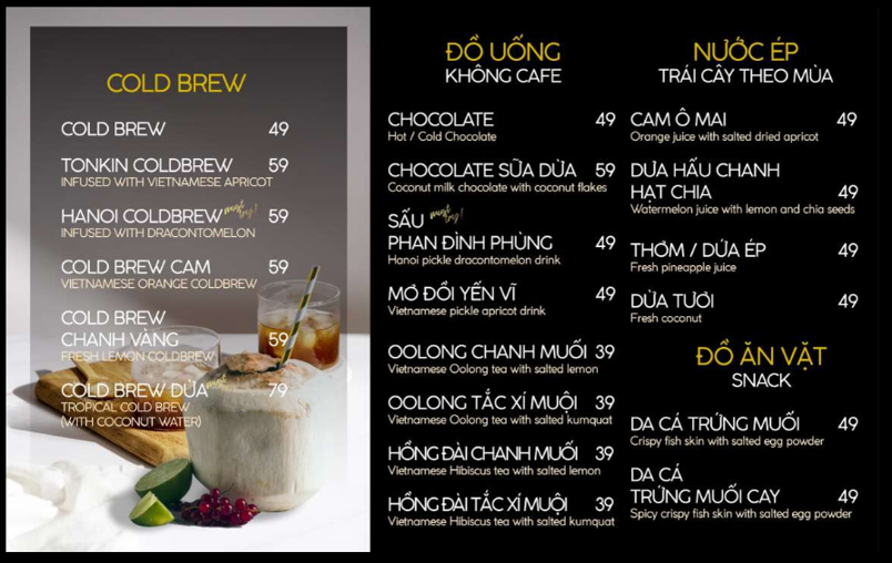 Tonkin Specialty Coffee - all