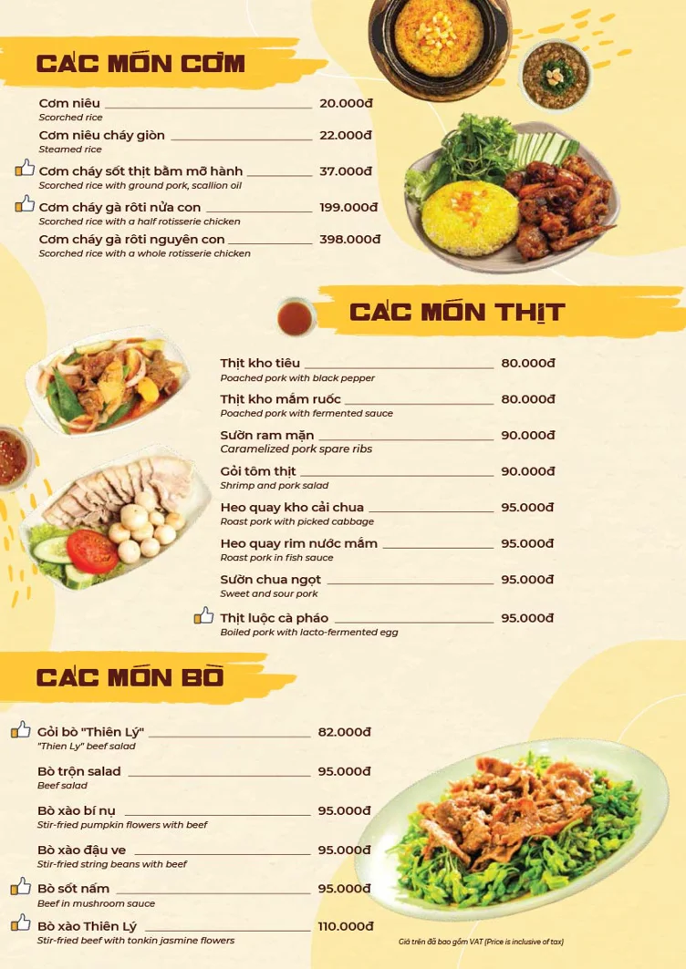 Thien Ly Claypot Rice – Ta Hien - all