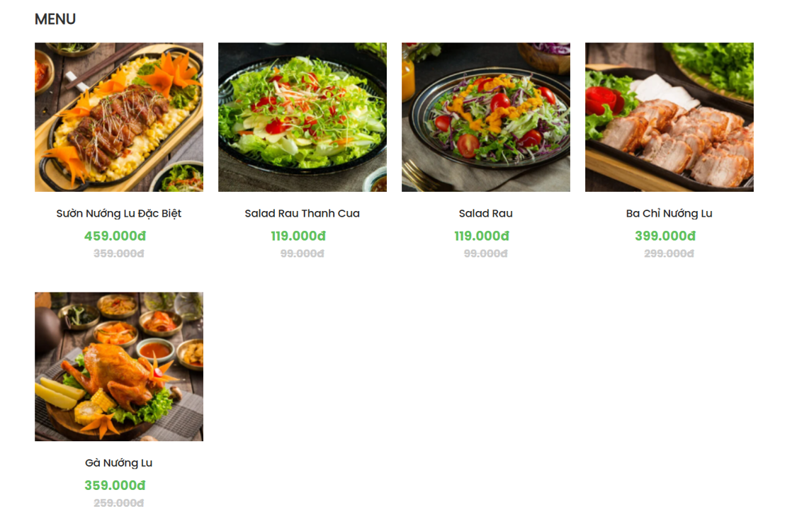 Yusung Galbi BBQ Thao Dien - all