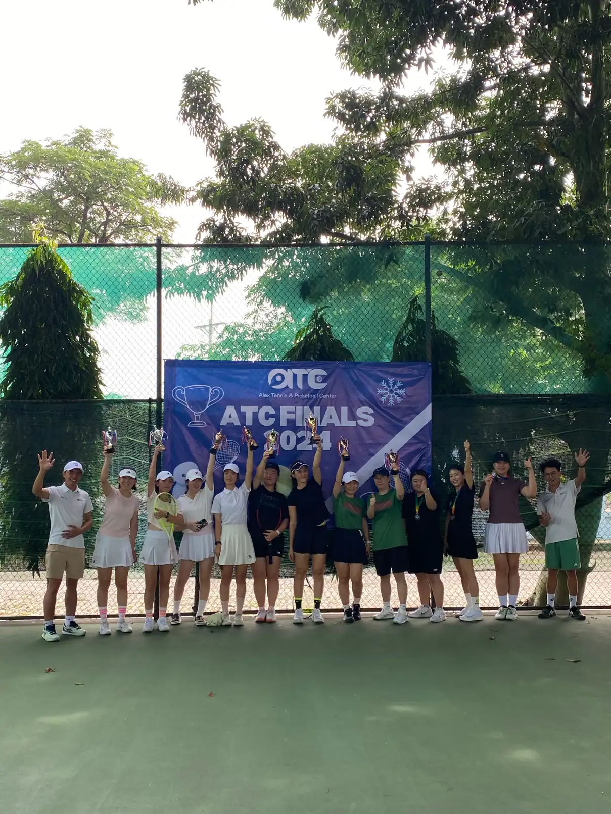 🎾 Tennis with Head Coach from ISHCMC international school 💯