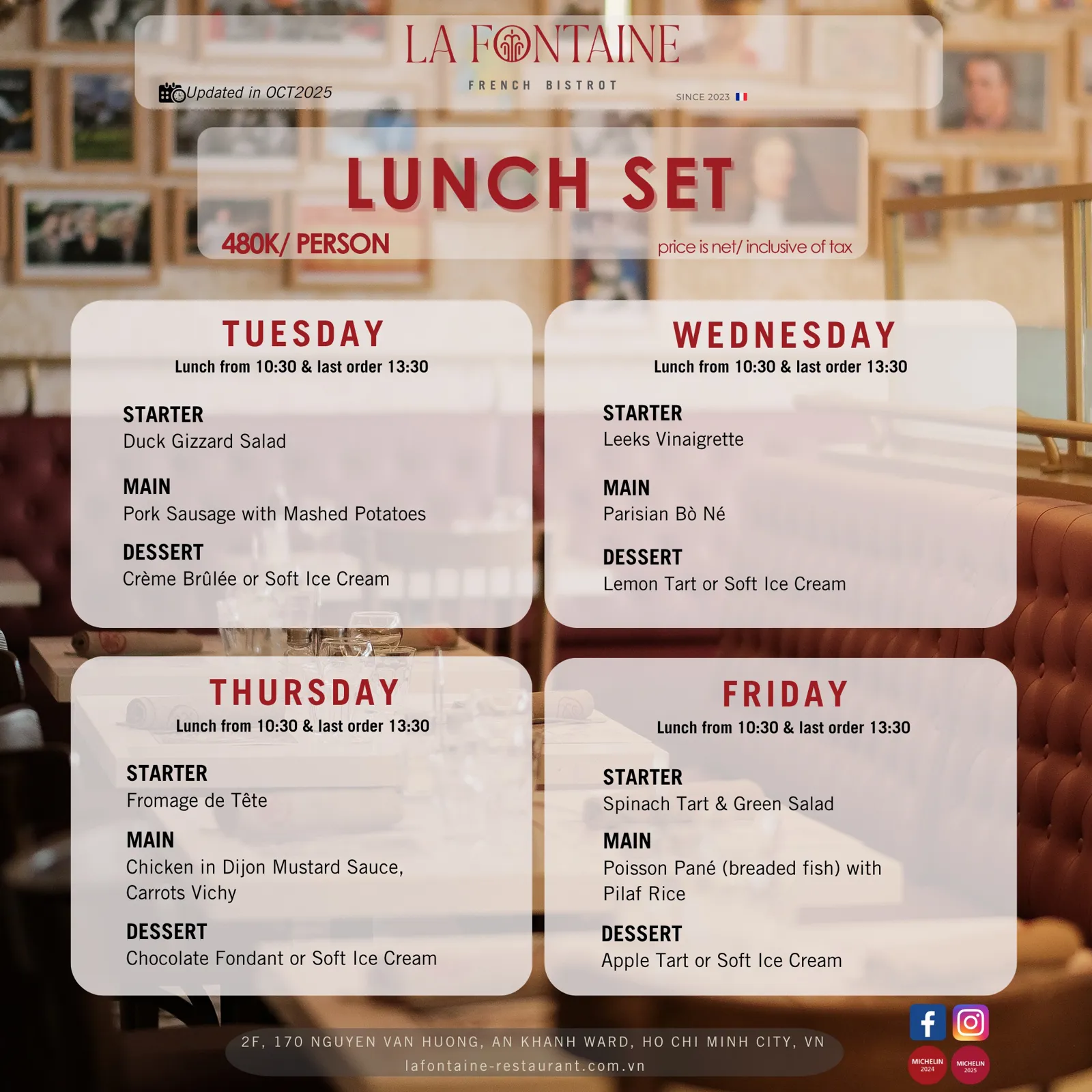 La Fontaine French Bistrot - all