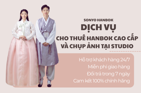 SONYO HANBOK - CHO THUÊ HANBOK CAO CẤP VÀ DỊCH VỤ CHỤP ẢNH TẠI STUDIO - 0