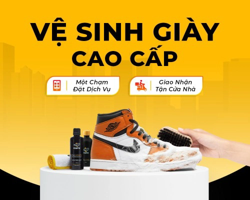 Vệ sinh giày dép cùng 6ixgo!!!