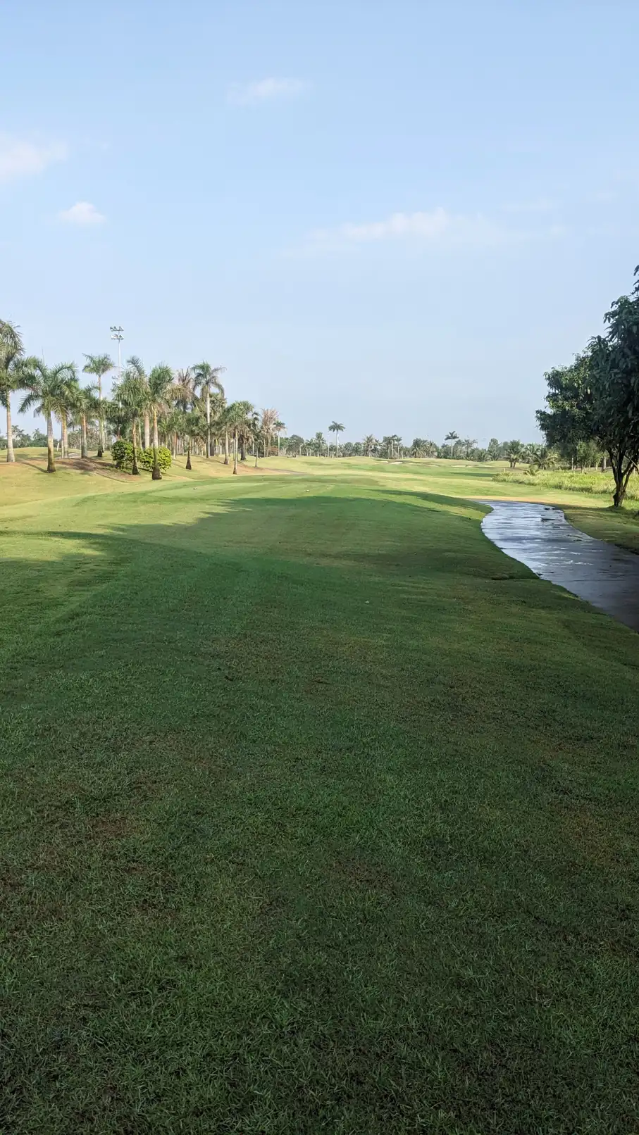 Playing golf with Shinhan Bank ball at Taekwang Jeongsan CC | Quan_Nguyen
