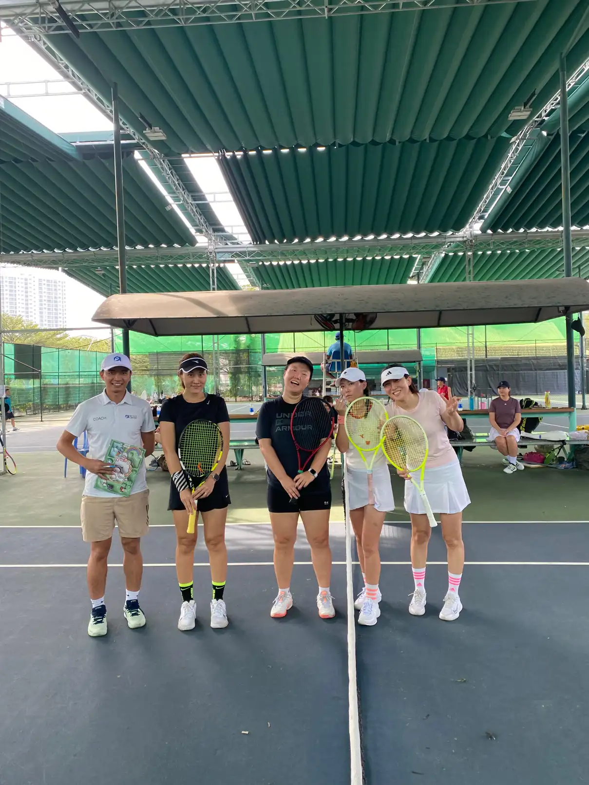 🎾 Tennis with Head Coach from ISHCMC international school 💯