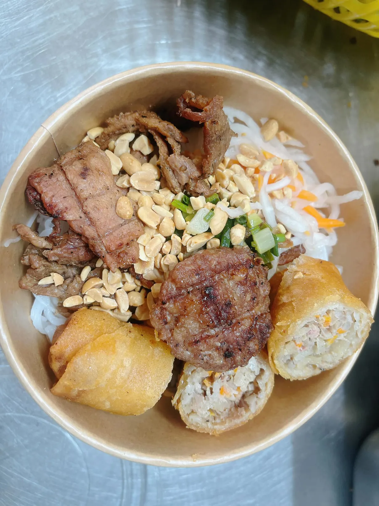 Hai Dang – Chan Hung Grilled Pork Vermicelli (Bún Thịt Nướng) - all