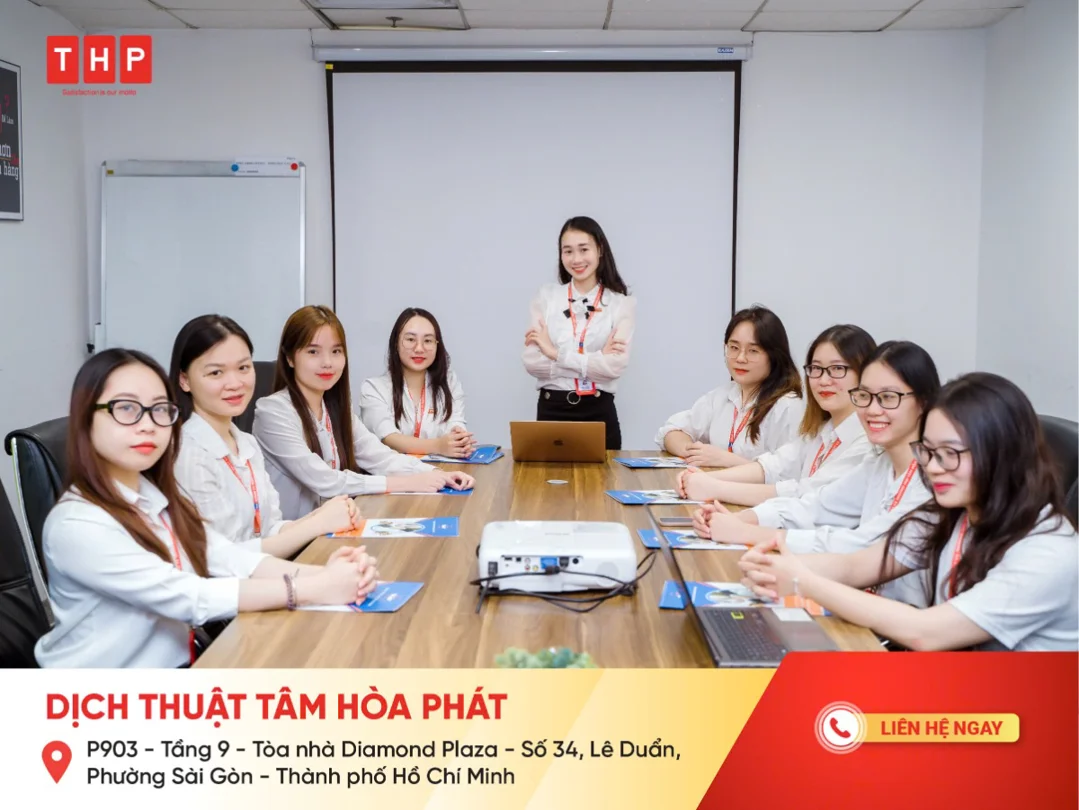 Dịch thuật công chứng Tâm Hòa Phát – Nhanh, Chuẩn, Không Lo Sai Sót!