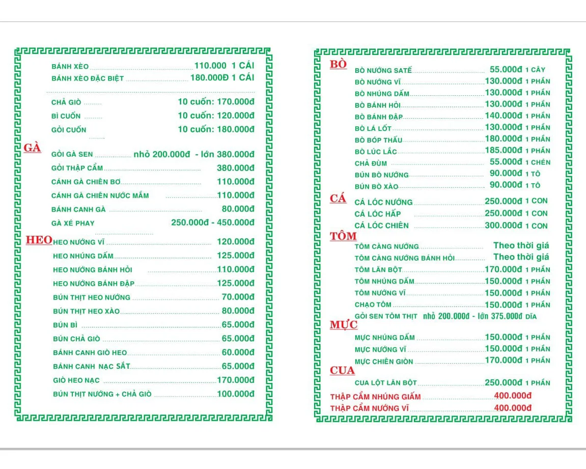 Bánh xèo A46 - all