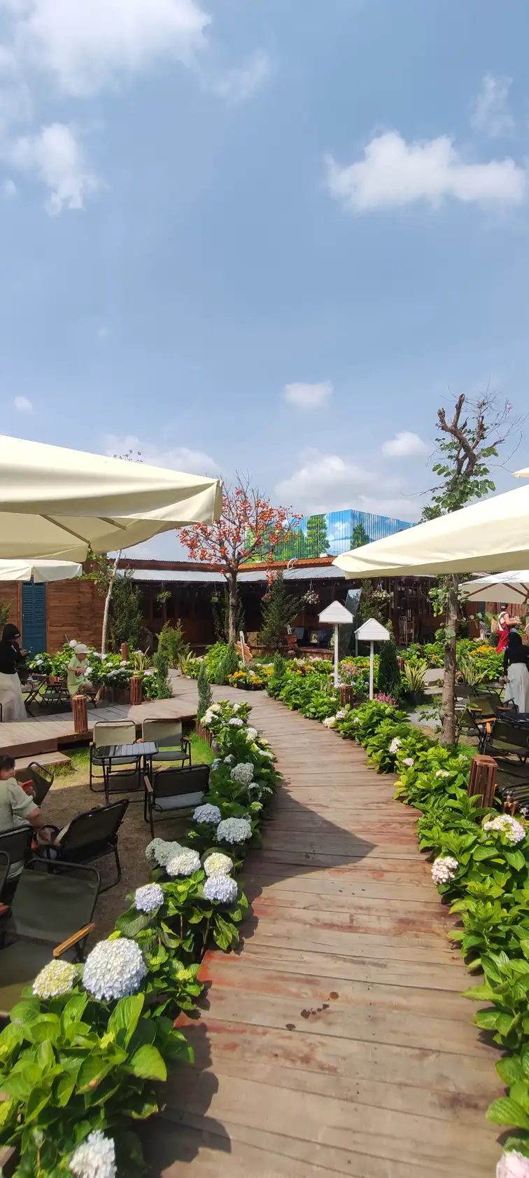 The vibe of Dalat in Ho Chi Minh | If you want to go the place, where the vibe of Dalat, please go to "Chốn bình yên" now. There is the best place to take the photo with flowers 🌺 or just enjoy  ... | gin