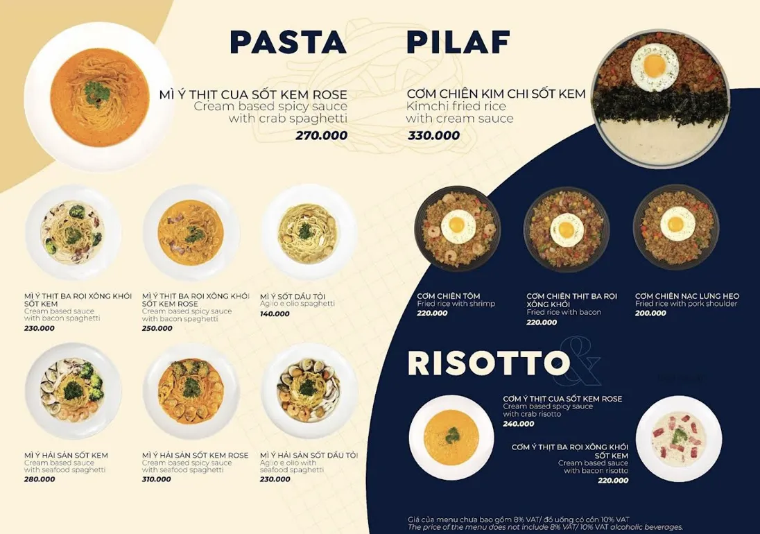 CHIIK Steak & Pasta Thảo Điền - all