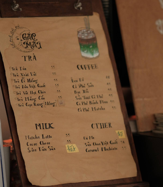 Gác Mái Coffee - all