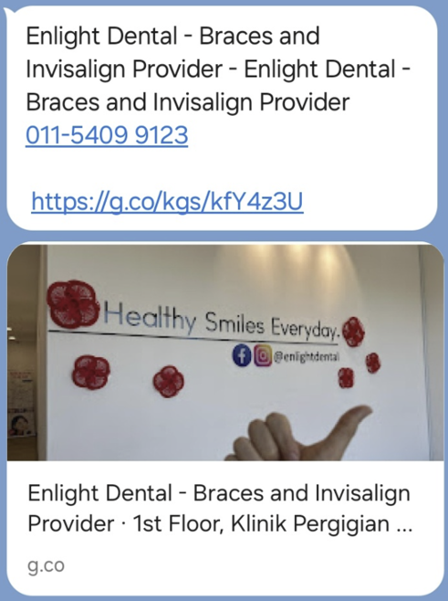 치과 추천 합니다 : Enlight Dental - Braces and Invisalign Provider | 코타키나발루에서 치아교정이나 인비절라인(투명교정) 찾으시는 분들께 
'Enlight Dental' 추천드립니다!

"Healthy Smiles Everyday"라는 슬로건처럼 친절하고 꼼꼼한 진료가 인상적입니다.
문의: 011-5409 9 ... | SPRING