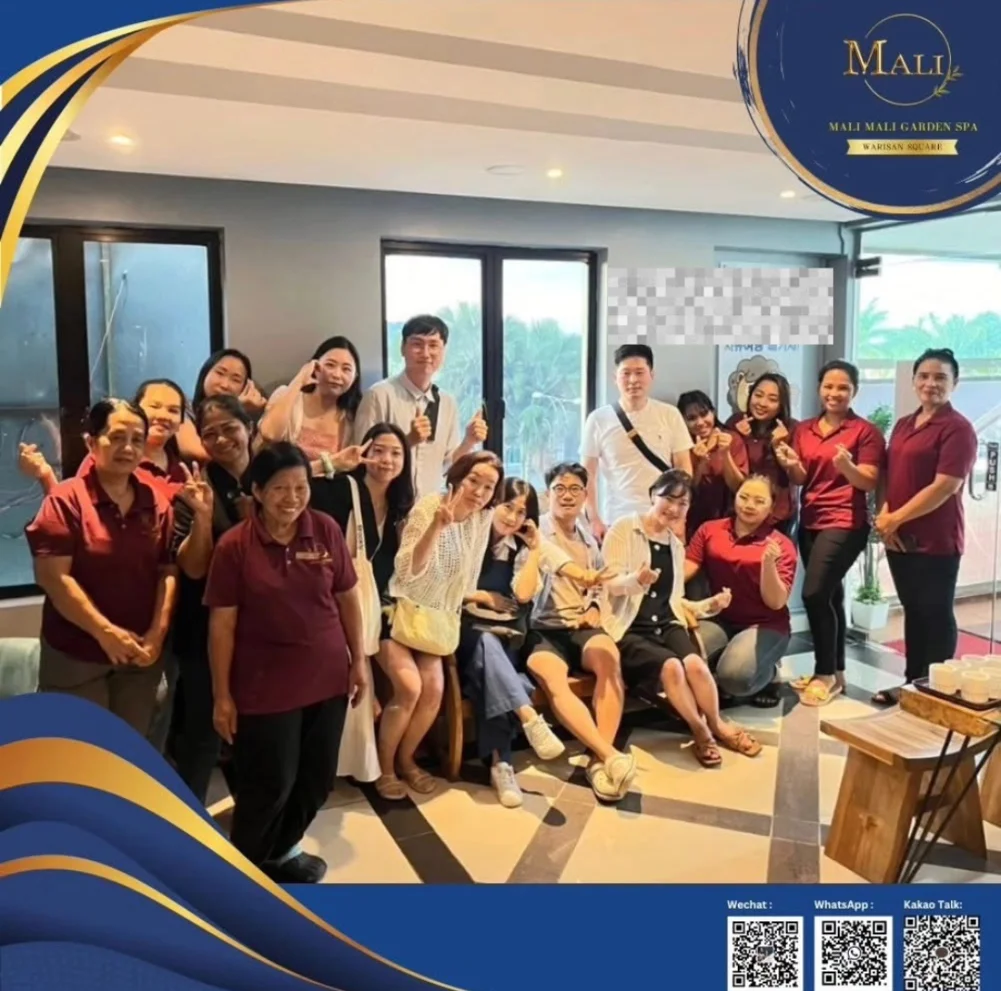 Guest all the way from korea😍kamsamida for coming ❤️ | Mali_Mali_Spa